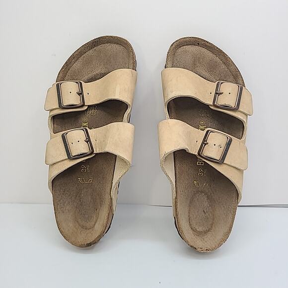 Birkenstock Arizona Unisex Suede Leather Sandal Slides Size 39 US W 8 M 6 - Picture 1 of 12